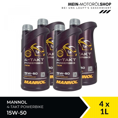 Mannol takt powerbike 15w - 4-takt, 15w-50