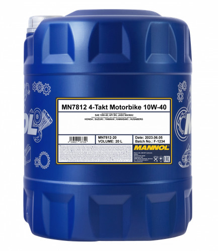 Mannol motorradöl - l,