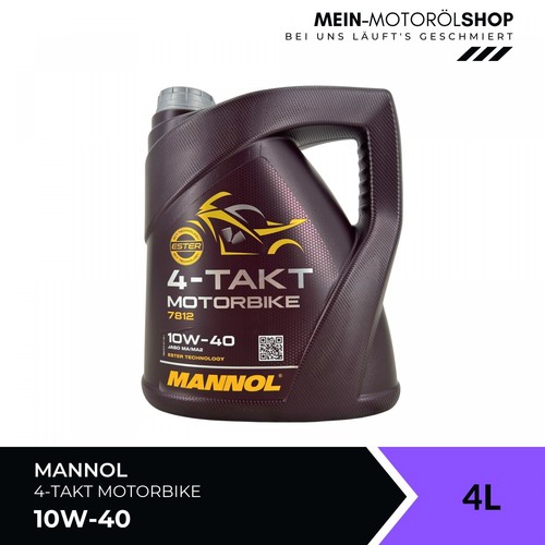Mannol takt motorbike 10w - mannol, 4-takt